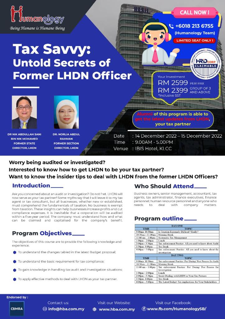 Meeting with Ex-LHDN Officers | The Untold Secrets of Former LHDN Officers