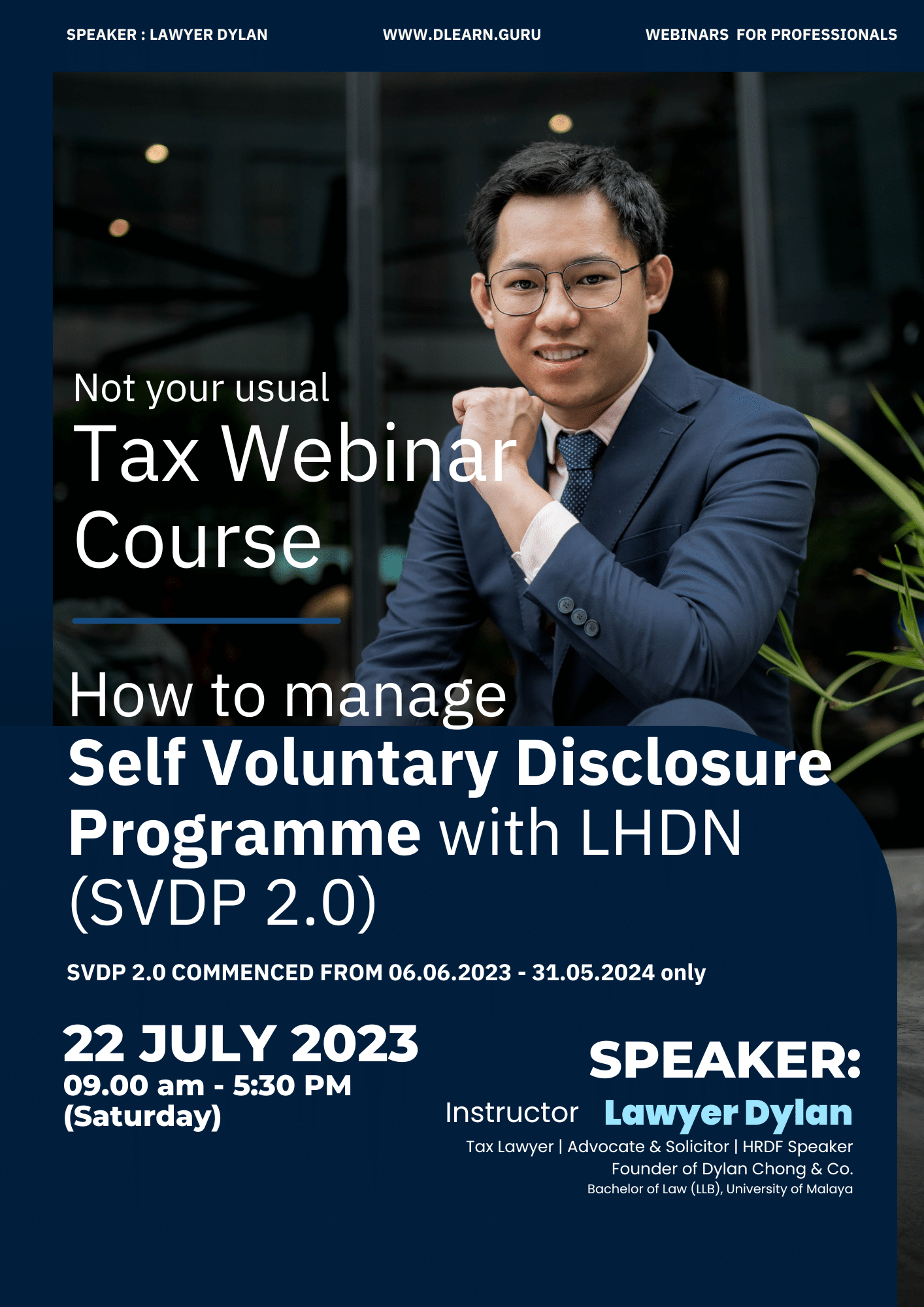 How to manage Self Voluntary Disclosure Programme with LHDN (SVDP 2.0)