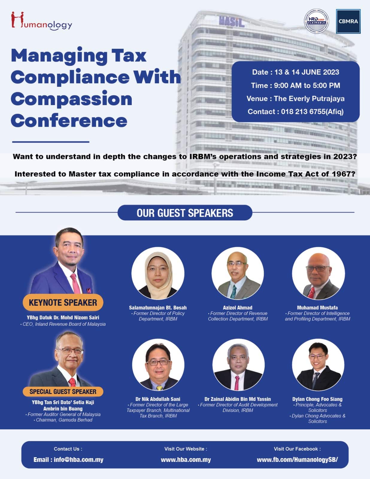 Managing Tax Compliance with Compassion Conference